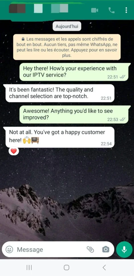 Conversation WhatsApp client 2